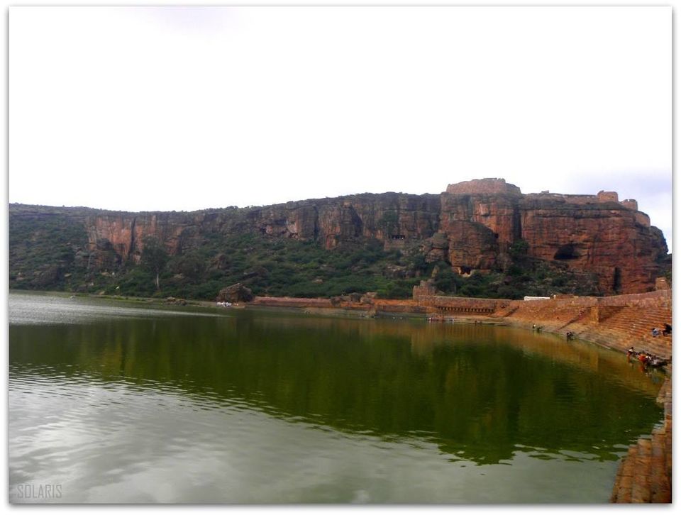 Photo of Badami hills by Sonya V. Anchan