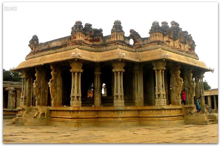 Photo of Sangeet Mahat at Vitthala Temple, Hampi by Sonya V. Anchan