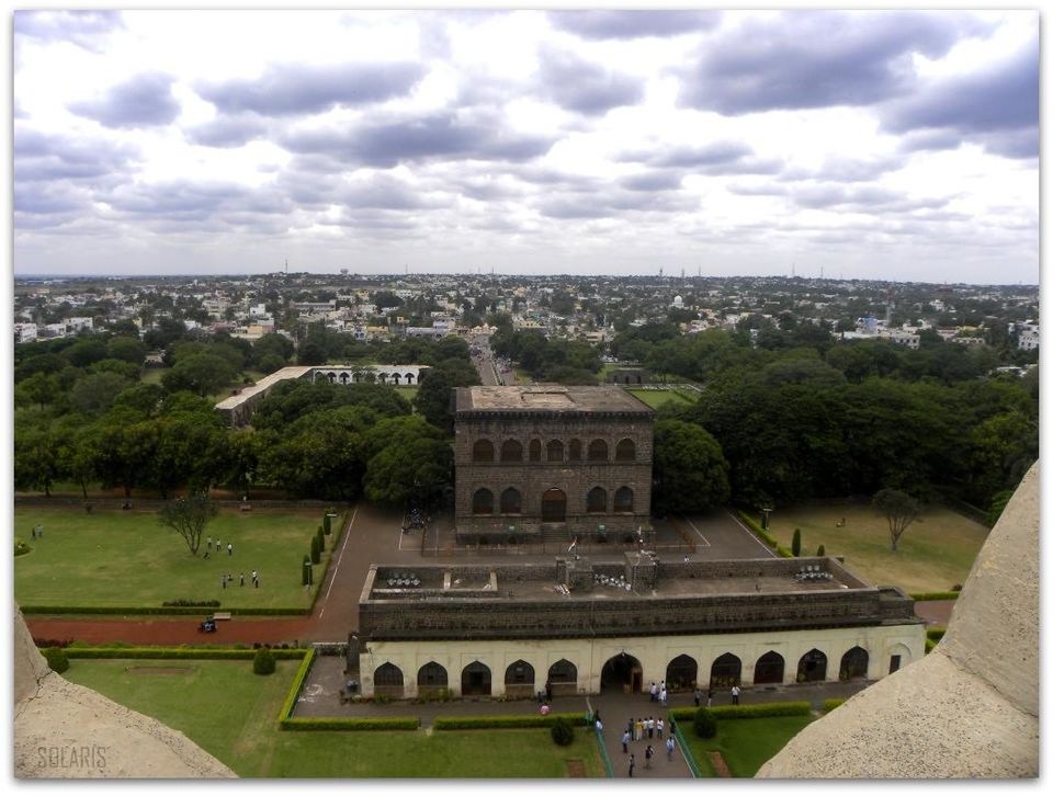 Photo of Entire Bijapur city view from top of Gol Gumb by Sonya V. Anchan
