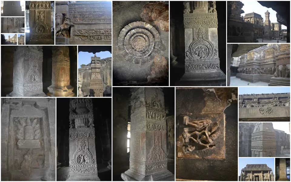 Photo of Ellora Caves, Verul, Maharashtra, India by Sonya V. Anchan