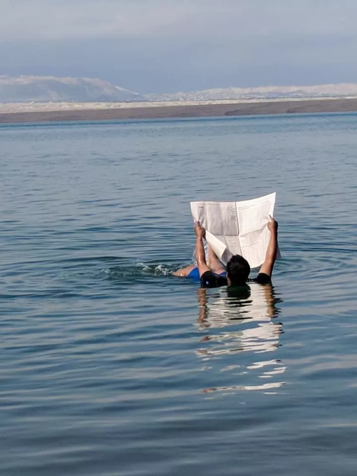 Photo of Dead Sea, Jordan by Bibhash Das
