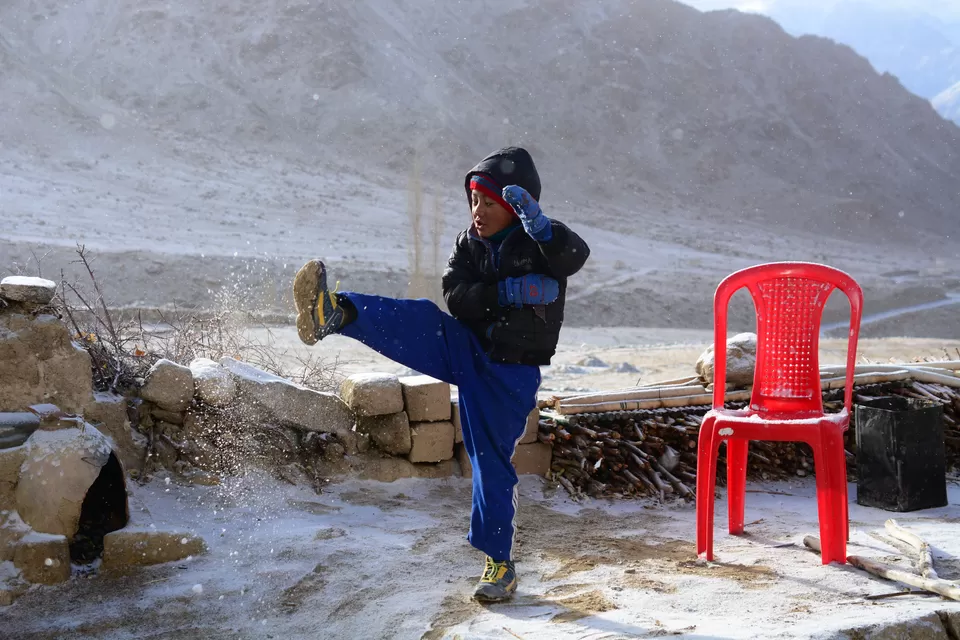Photo of Warmth hospitality of Ladakhi people in a cold winter! by Soumik Neogi