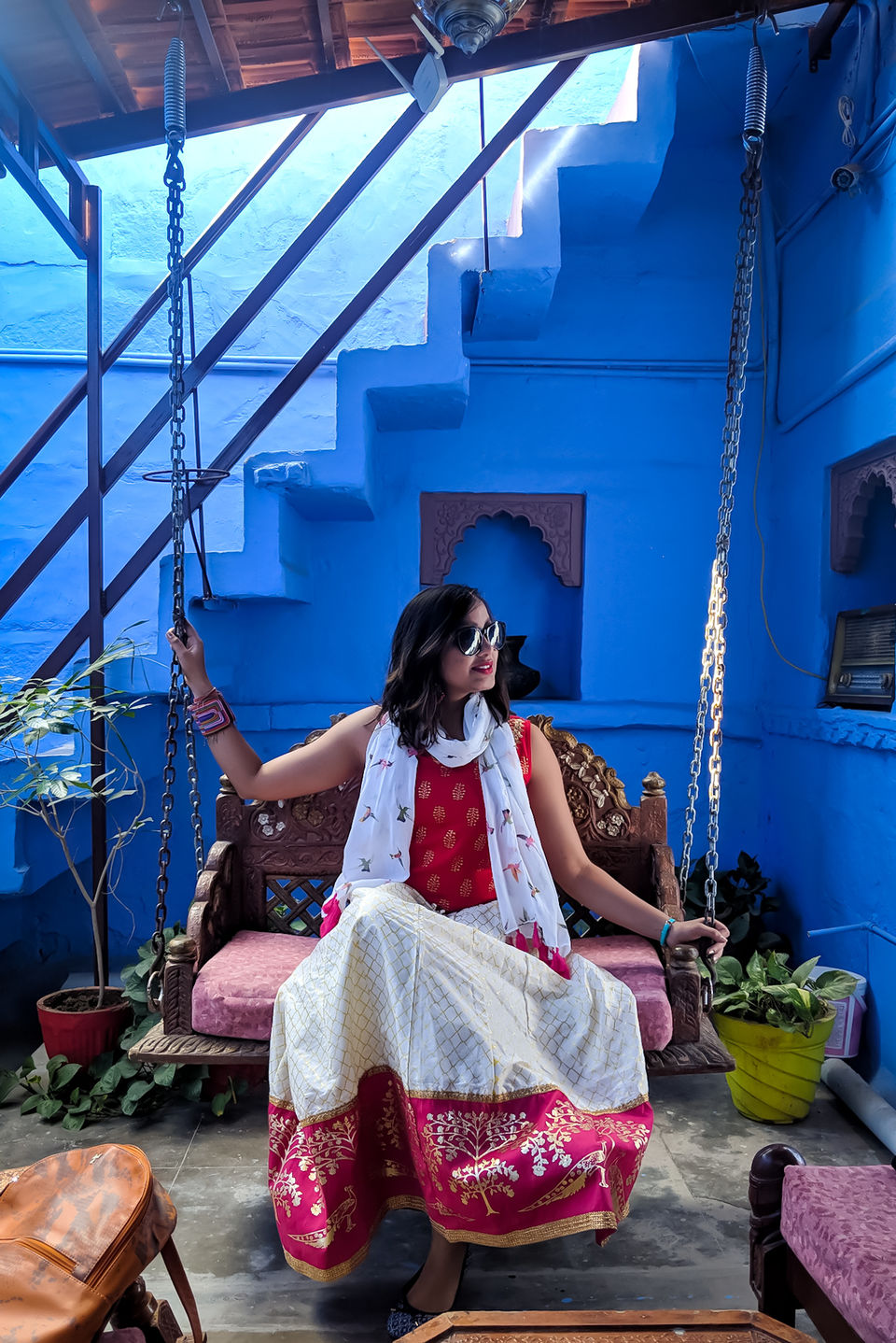 Photo of STAYING IN A 500 YEAR OLD HAWELI AT JODHPUR by @talesofkarwan 5/7 by talesofkarwan