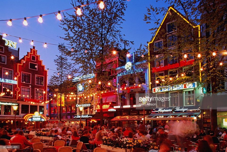 Photo of Leidseplein, Amsterdam, Netherlands by Ashnika Singh