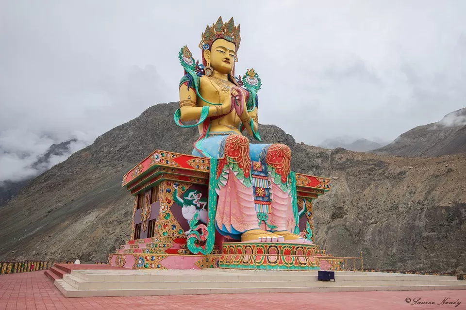 Photo of Diskit Gompa, Diskit by Saurov Nandy