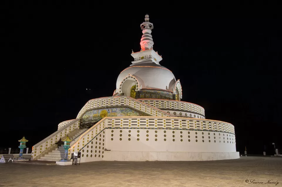 Photo of Shanti Stupa, Shanti Stupa Road, Leh by Saurov Nandy