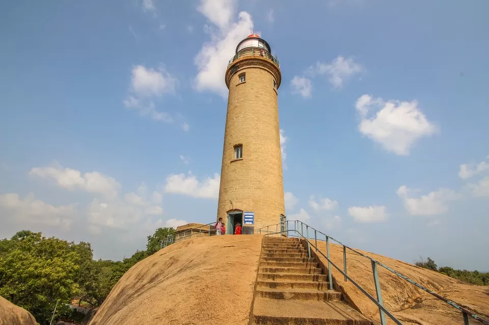 Photo of Mahabalipuram light house, Mahabalipuram, Tamil Nadu, India by Saurov Nandy