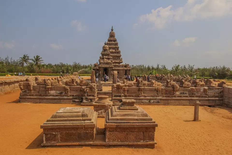 Photo of The Shore Temple, Mahabalipuram, Tamil Nadu, India by Saurov Nandy