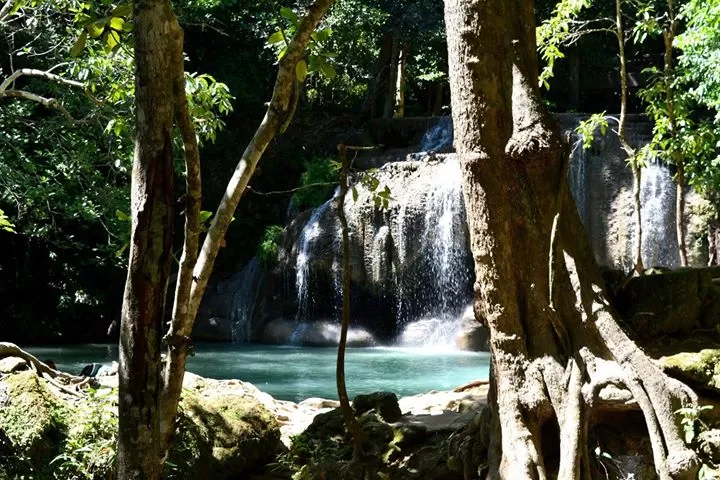 Photo of Erawan National Park Tha Kradan Kanchanaburi Thailand by Mamta Taliwala