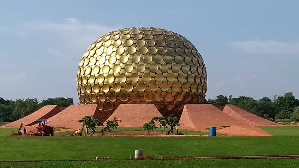Photo of Matrimandir, Auroville, Bommayapalayam, Tamil Nadu, India by Vivek Kumar