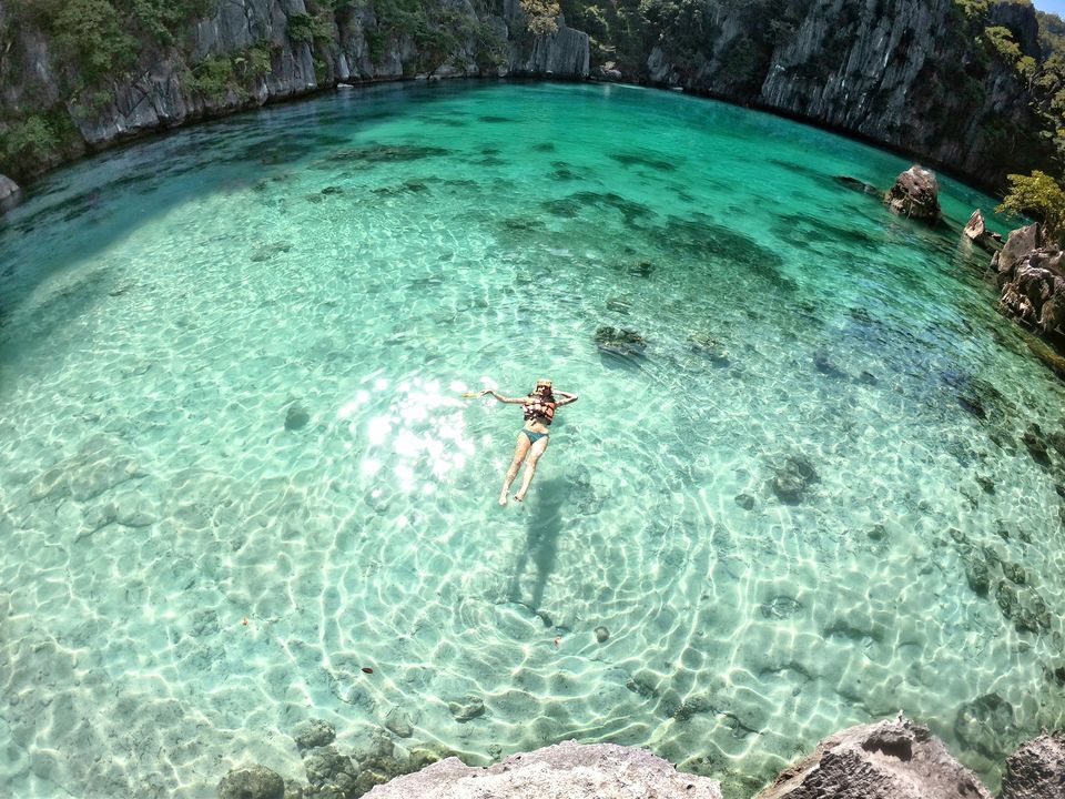 Photo of Twin Lagoon Entrance, Coron, Palawan, Filipini by PetKa Adventures