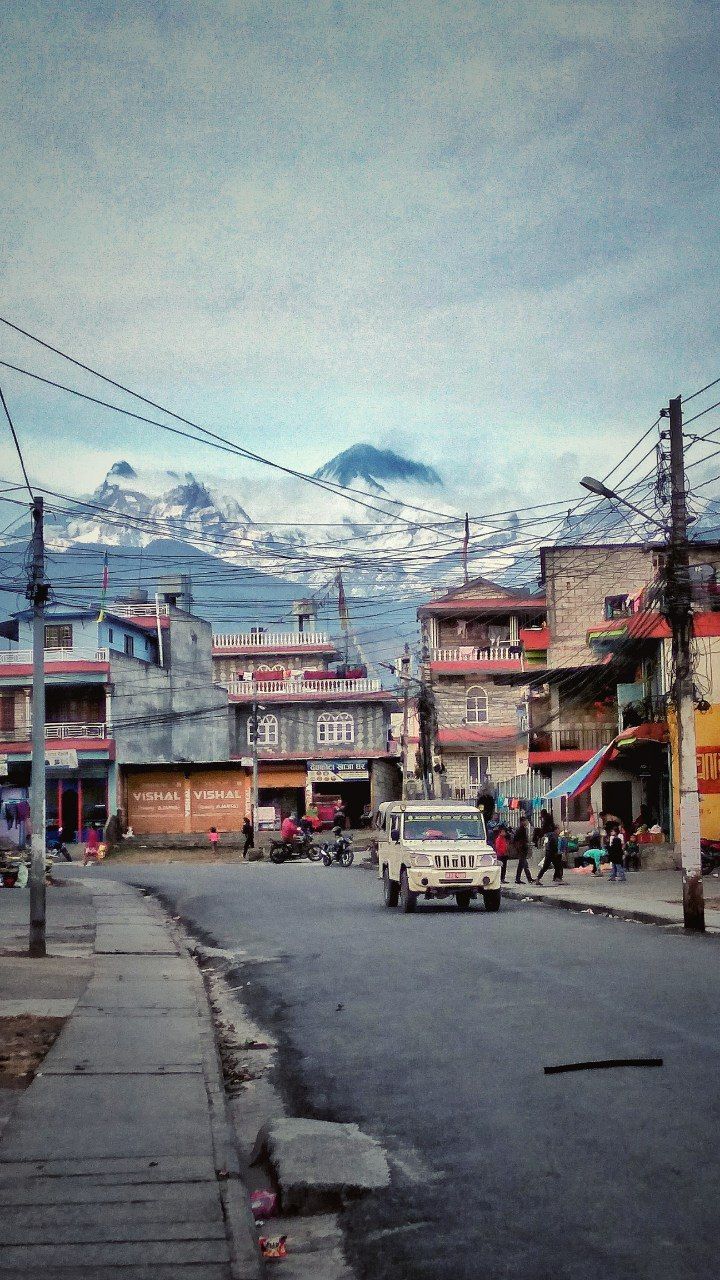 Photo of Lakeside Road, Pokhara, Nepal by Kanti Choudhary