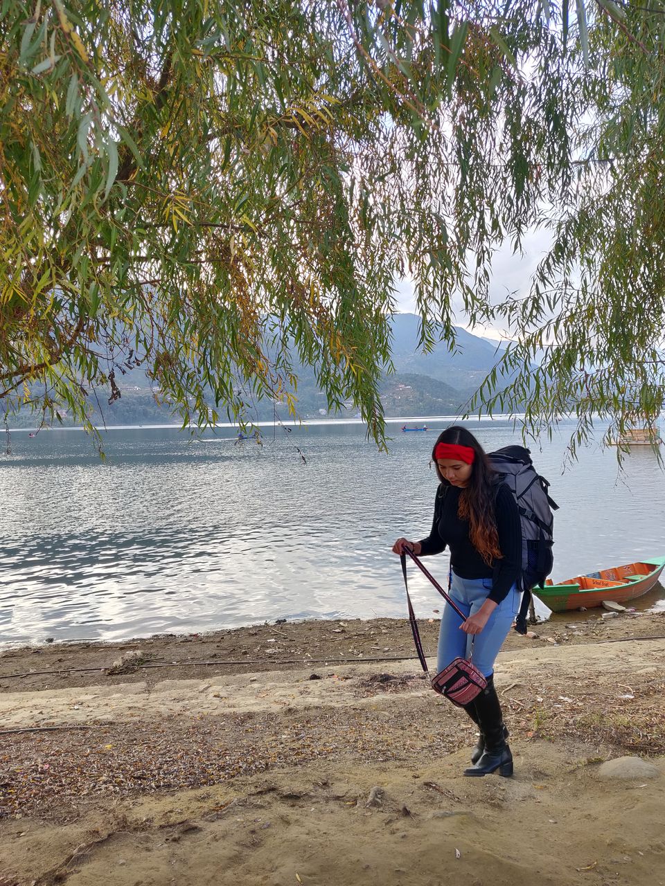 Photo of Lakeside Road, Pokhara, Nepal by Kanti Choudhary