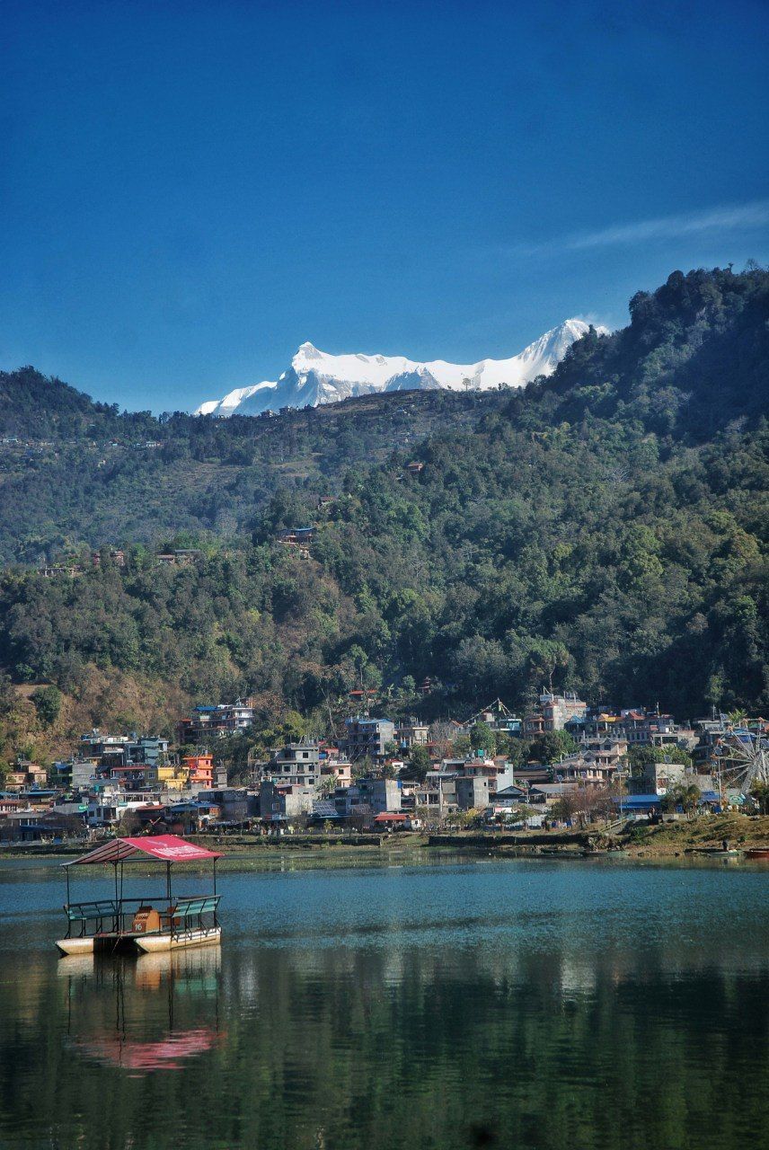 Photo of Lakeside Road, Pokhara, Nepal by Kanti Choudhary