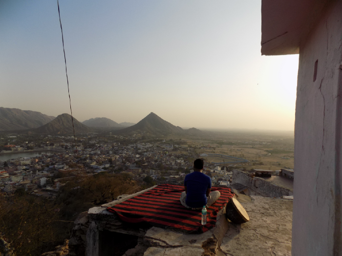 Photo of Gayatri Mata Temple, Pushkar, Rajasthan, India by Abhishek Anand
