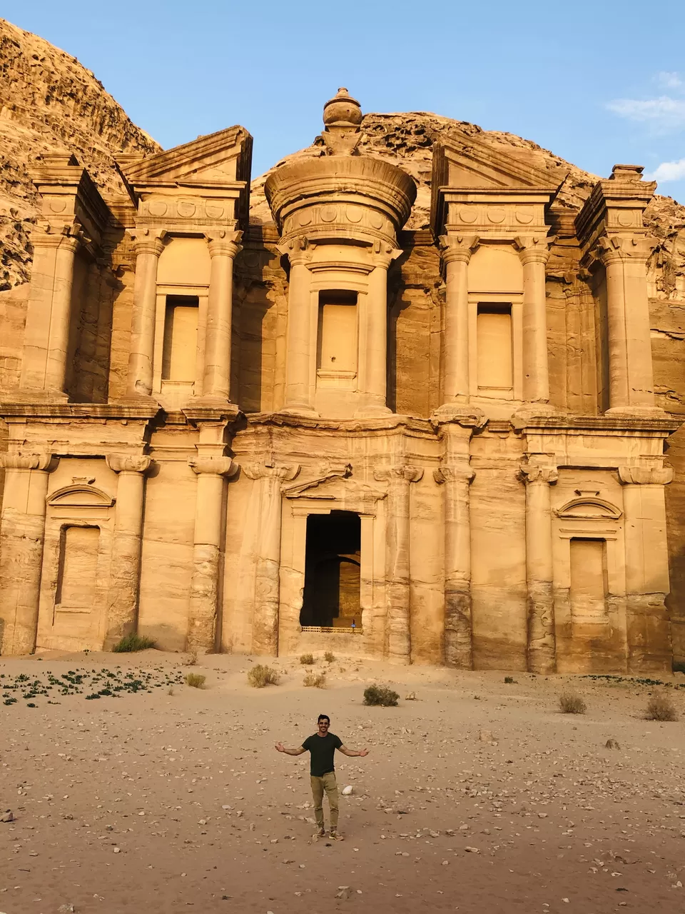 Photo of Ed-Deir Trail, The Monastery Route, Uum Sayhoun, Jordan by Andrew Bradshaw