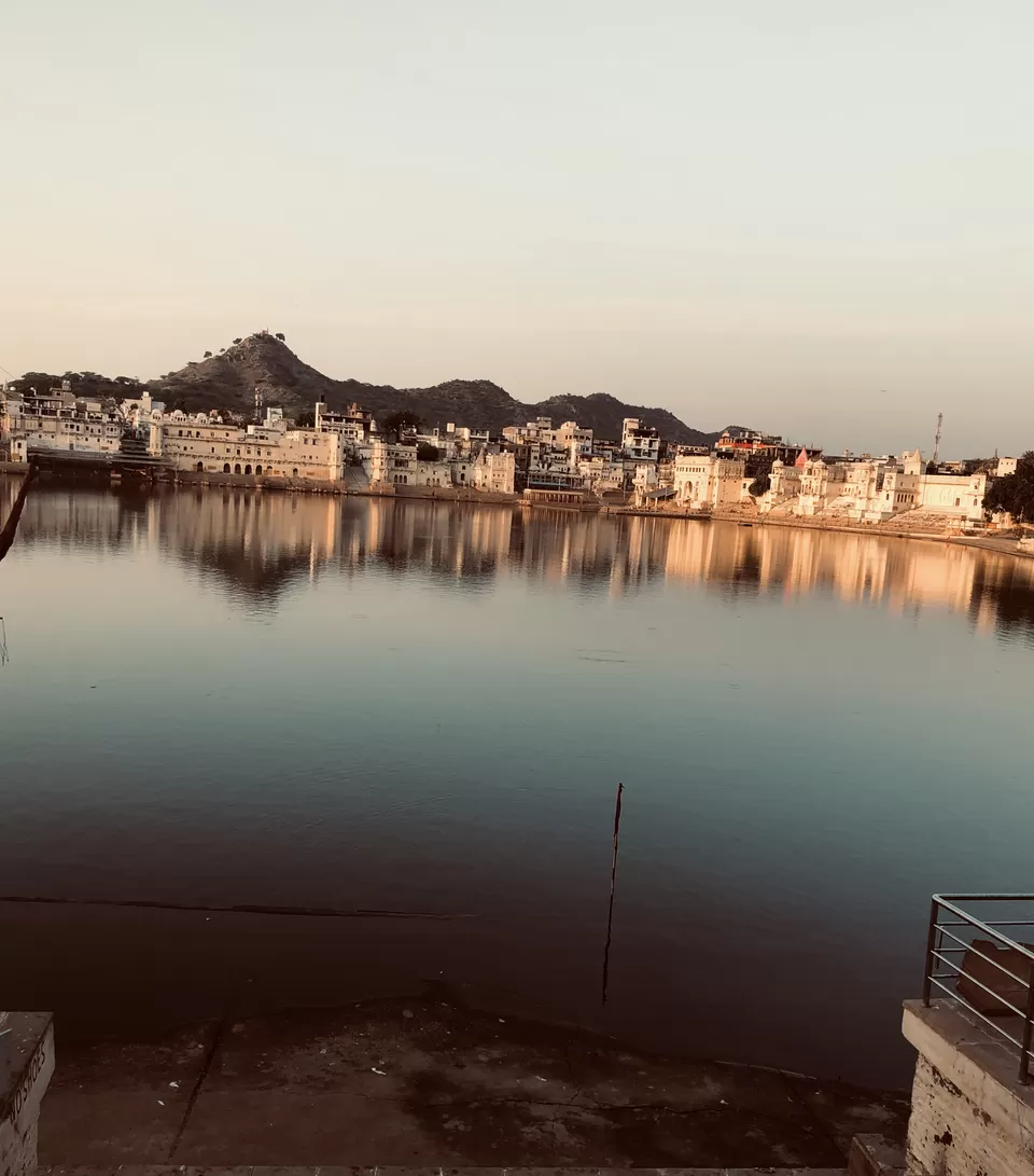 Photo of Pushkar Lake, Pushkar, Rajasthan by Bros On Roads by Jasbir & Akshit