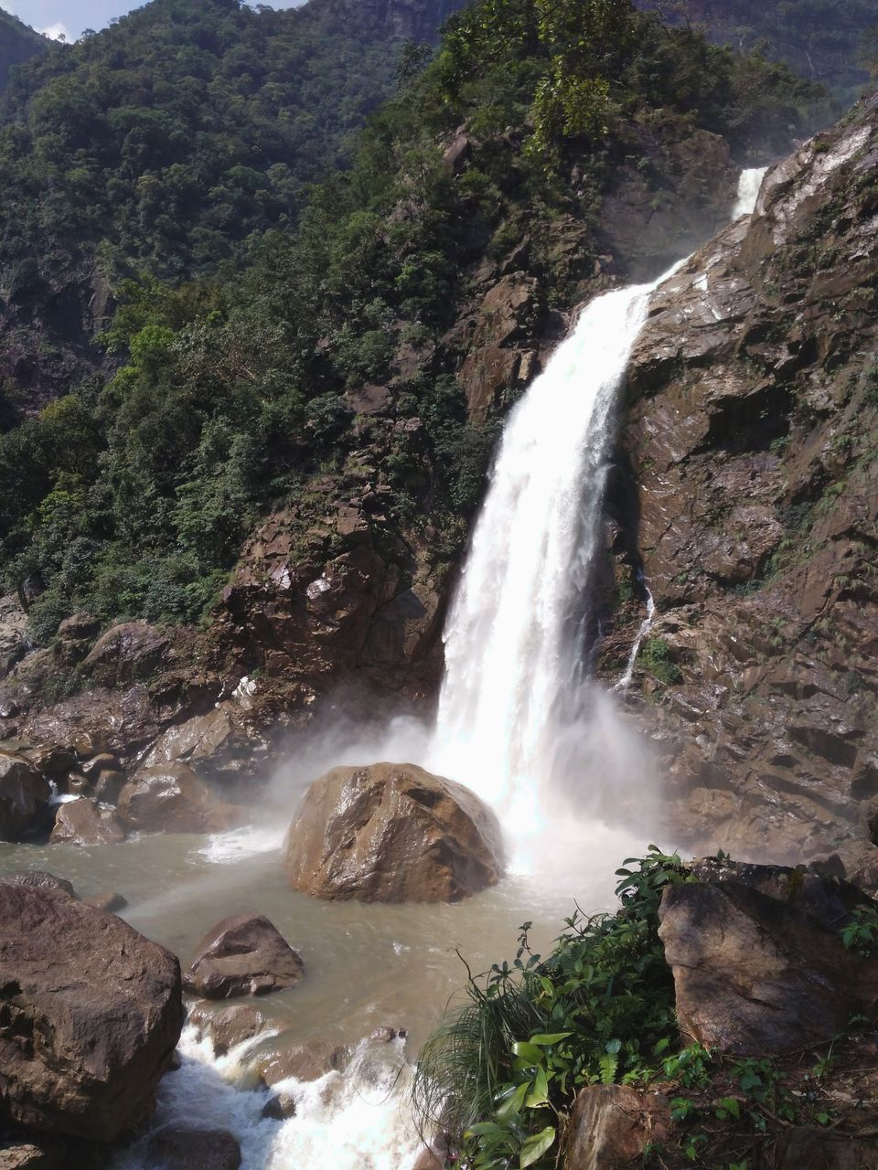 Photo of Rainbow Falls, Meghalaya, India by Nishanth Naik