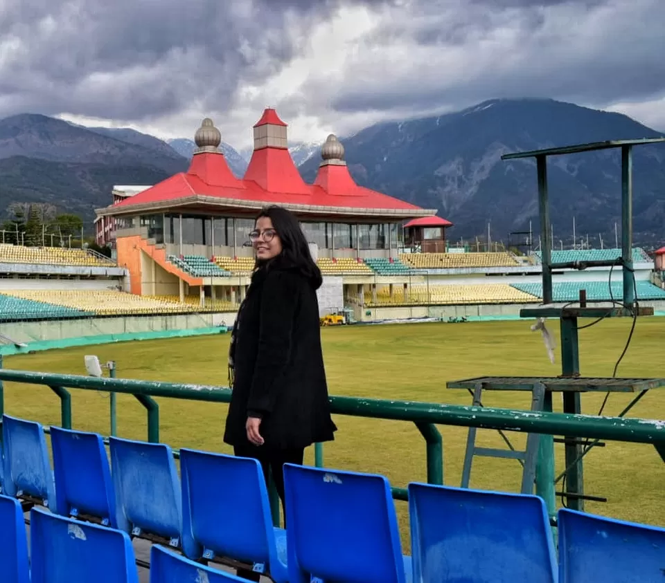 Photo of Himachal Pradesh Cricket Association Stadium, Jawahar Nagar, Dharamshala, Himachal Pradesh, India by Richa Malik