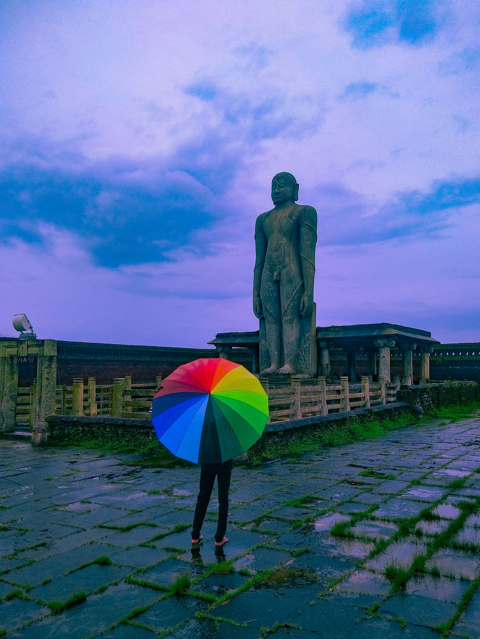 Photo of Gomateshwara Statue, Karkala, Karnataka, India by Ranjan