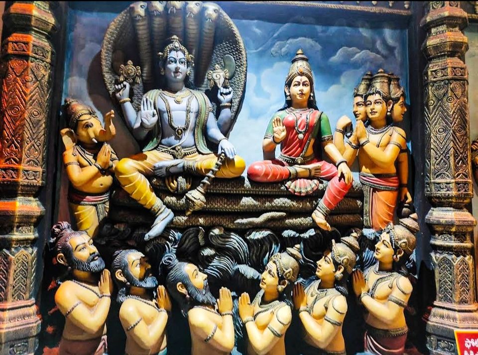 Photo of रामनारायणम आध्यात्मिक थीम पार्क, जो पर्यटकों के लिए अब एक नया तीर्थ स्थल बन गया है। by Yadav Vishal