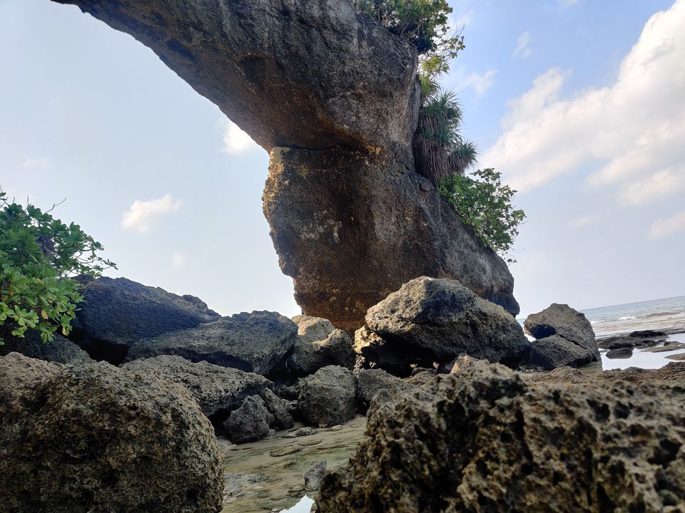 Photo of Natural Bridge, Andaman and Nicobar Islands, India by Vishnu Dutta
