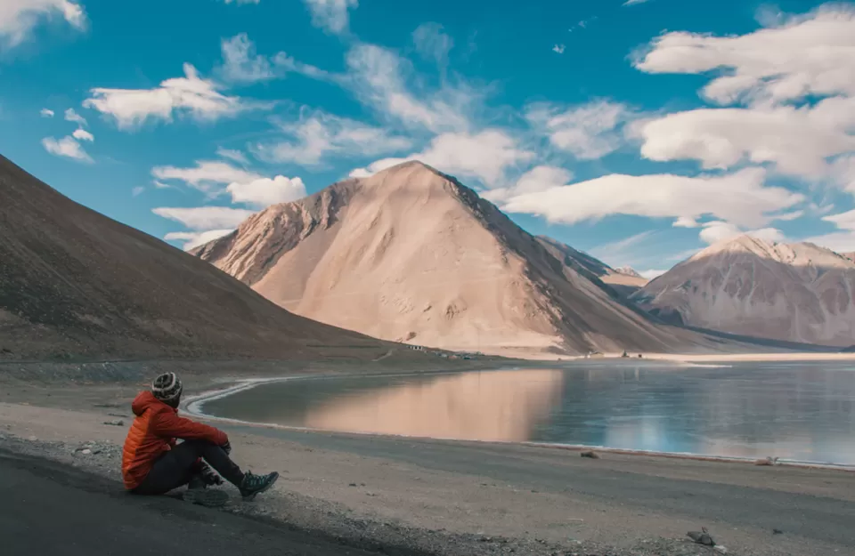 Photo of Pangong Tso by Santanu Bhoi