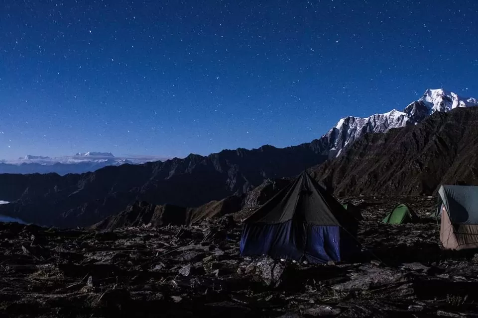 Photo of Bhagwa Basa, Roopkund Trail, Uttarakhand, India by Gautham Rachaiah