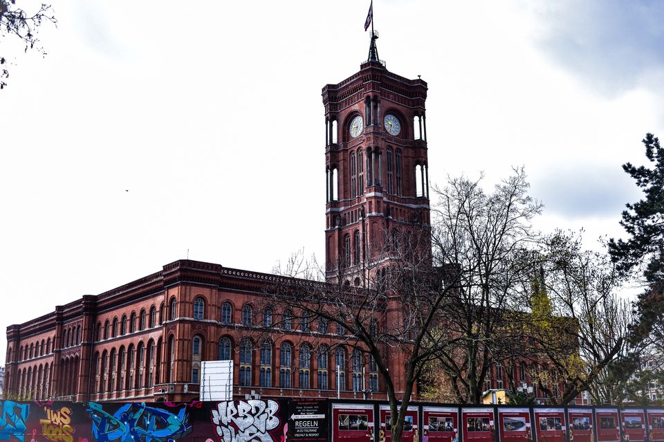 Photo of Rotes Rathaus, Rathausstraße, Berlin, Germany by Shivangi Johri