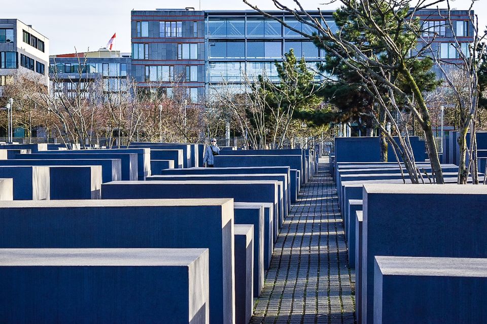 Photo of Memorial to the Murdered Jews of Europe, Cora-Berliner-Straße, Berlin, Germany by Shivangi Johri