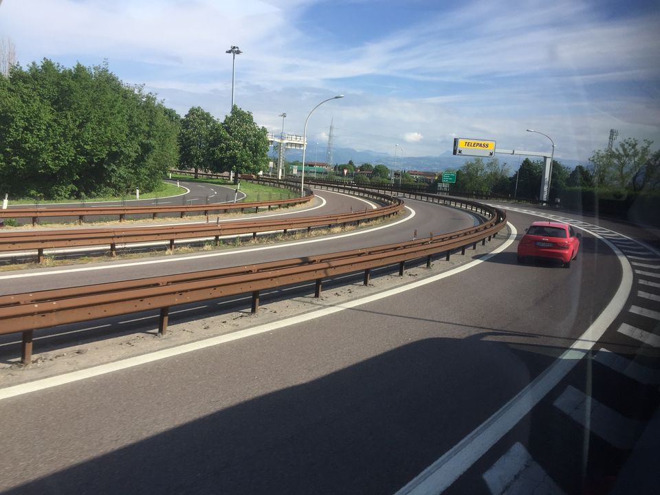 Photo of Lampugnano FlixBus Bus Stop, Via Giulio Natta, Milan, Metropolitan City of Milan, Italy by Shivangi Johri