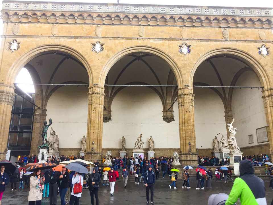 Photo of Loggia dei Lanzi, Piazza della Signoria, Florence, Metropolitan City of Florence, Italy by Shivangi Johri