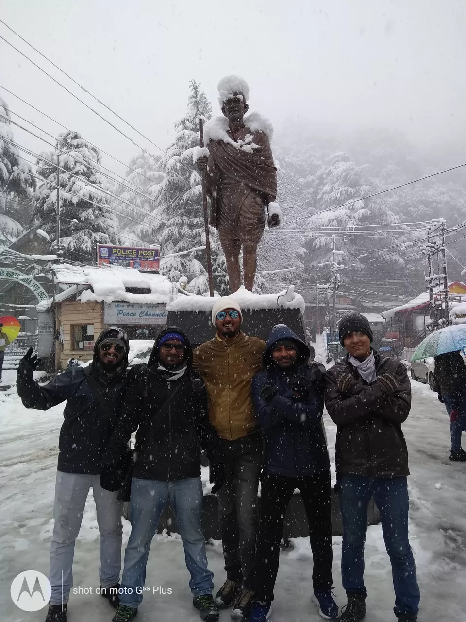 Photo of Gandhi Chowk, Moti Tiba, Dalhousie, Himachal Pradesh by Pratik Shah (Dhannu)