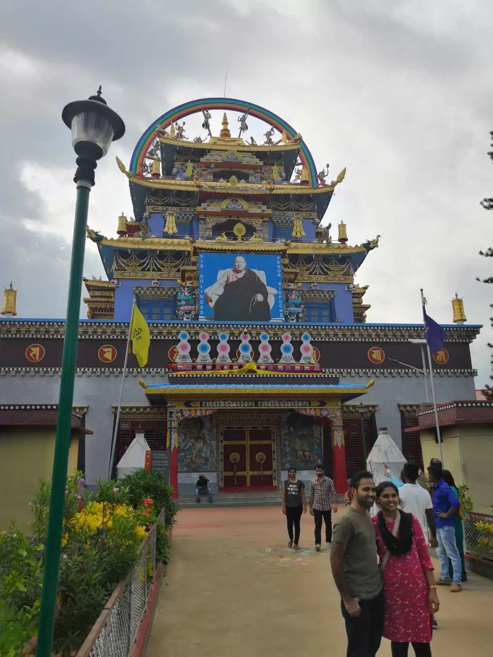 Photo of Namdroling Monastery Golden Temple, Bylakuppe, Karnataka, India by Aparajita