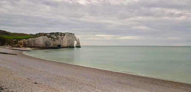 Photo of Étretat, France by Cobblestone Chronicles