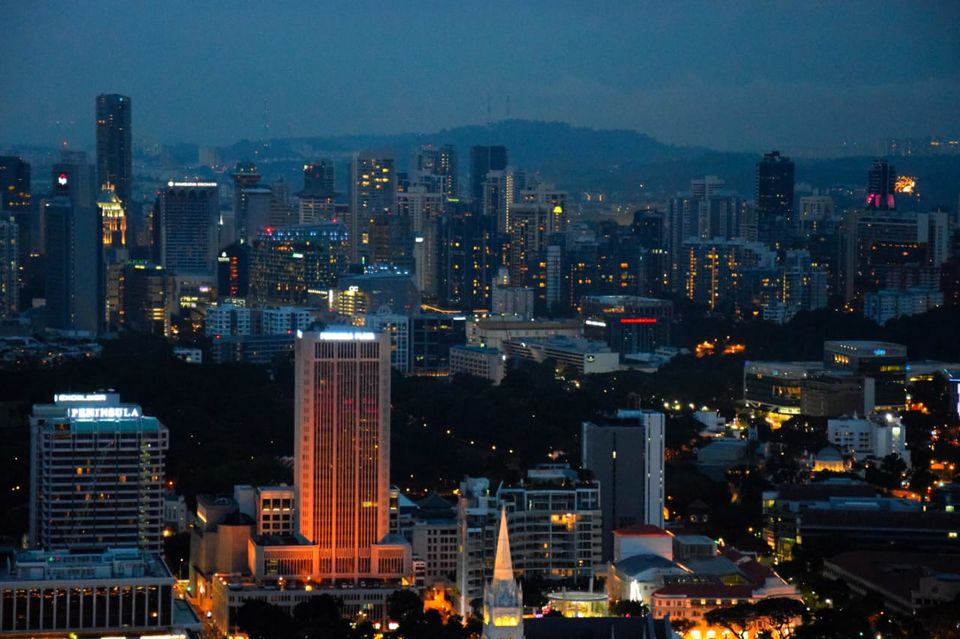 Photo of Transformation : Dusk to Night "Singapore" by Vikas Loya
