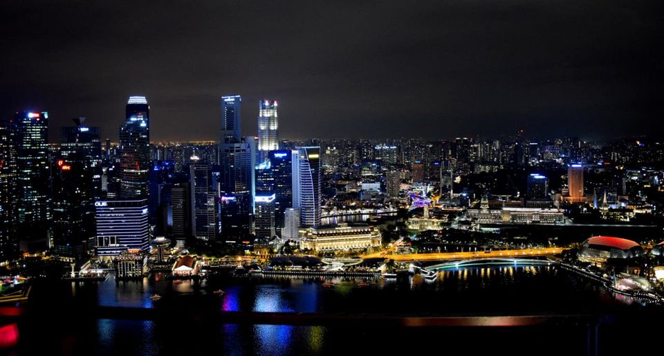 Photo of Transformation : Dusk to Night "Singapore" by Vikas Loya