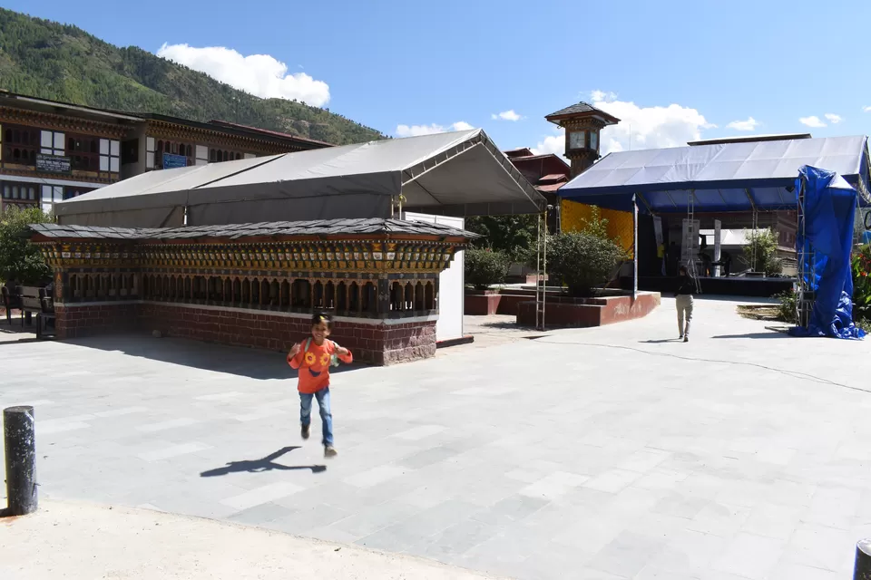 Photo of Clock Tower Square, Hogdzin Lam, Thimphu, Bhutan by Sujoy