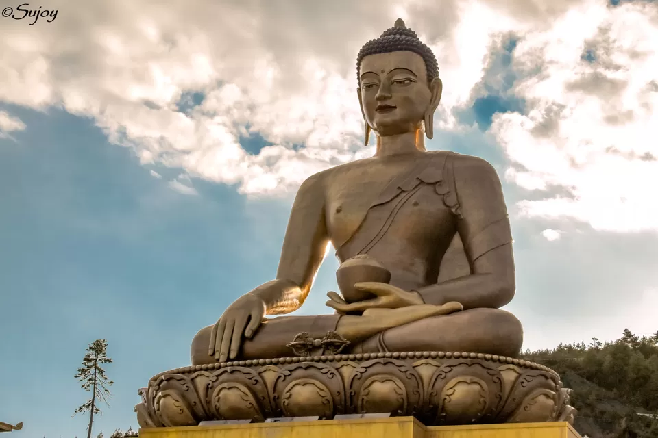 Photo of Buddha Dordenma, Thimphu, Bhutan by Sujoy
