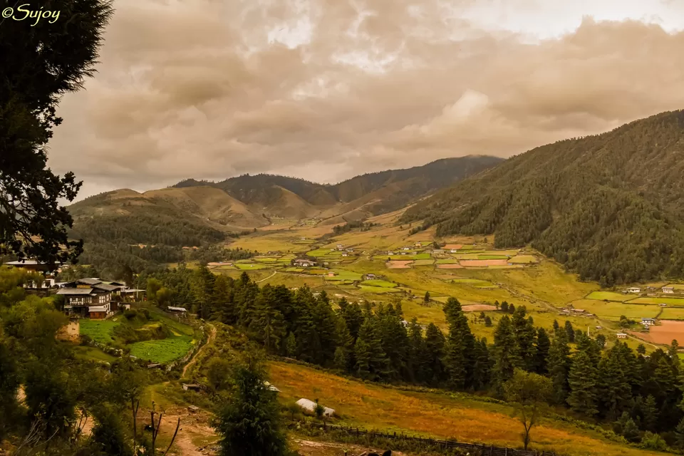 Photo of Gangtey Monastery, Bhutan by Sujoy