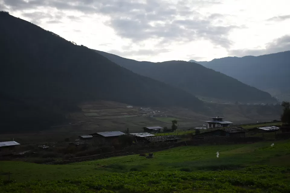 Photo of Phobjikha Valley, Wangdue Phodrang, Bhutan by Sujoy