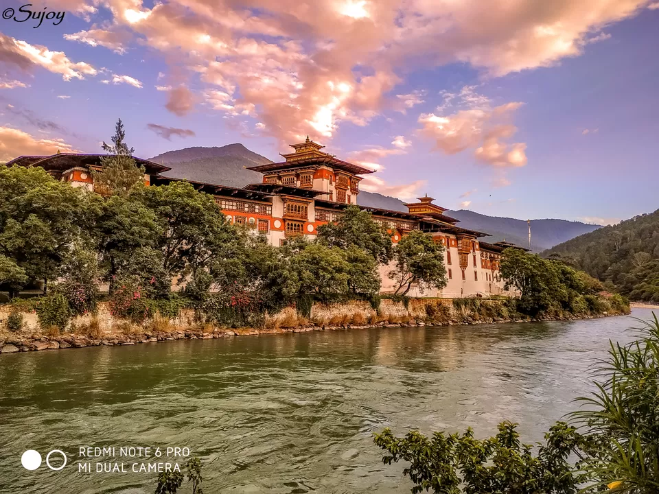 Photo of Punakha Dzong, Bhutan by Sujoy