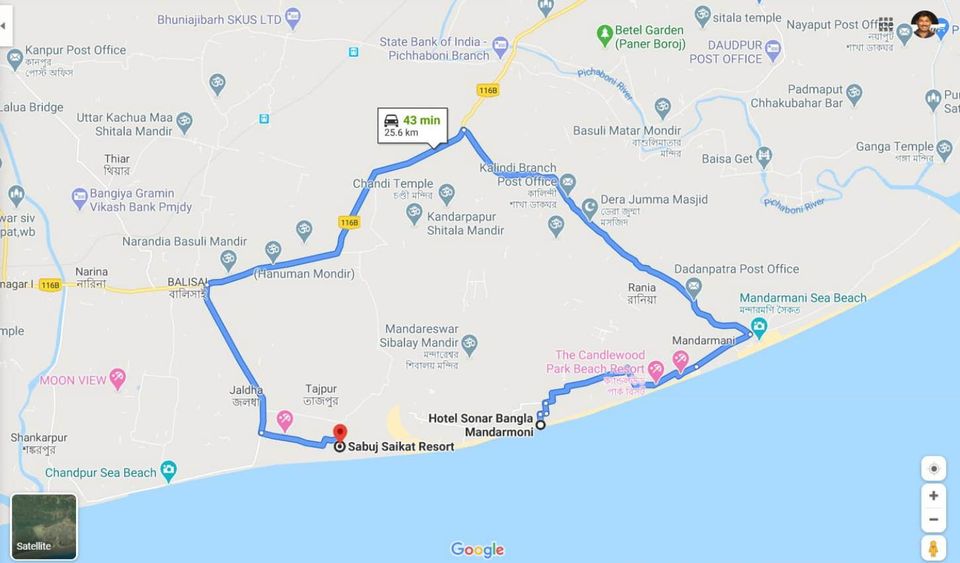 Photo of IN SEARCH OF VITAMIN SEA. WEEKEND DRIVE TO MANDARMANI AND TAJPUR. 57/78 by Sujoy
