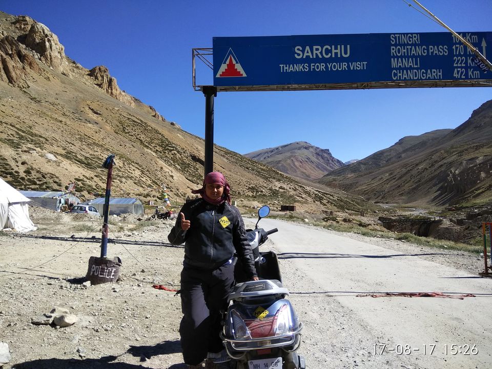 Photo of Kashmir to Kanyakumari (3959 kms) on Gear-less Scooter in Record 130 hrs!!! 6/28 by Nisha Rao