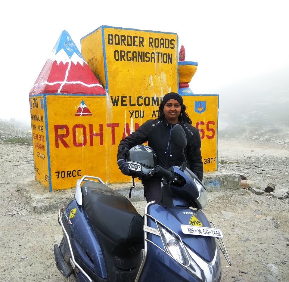 Photo of Kashmir to Kanyakumari (3959 kms) on Gear-less Scooter in Record 130 hrs!!! 10/28 by Nisha Rao