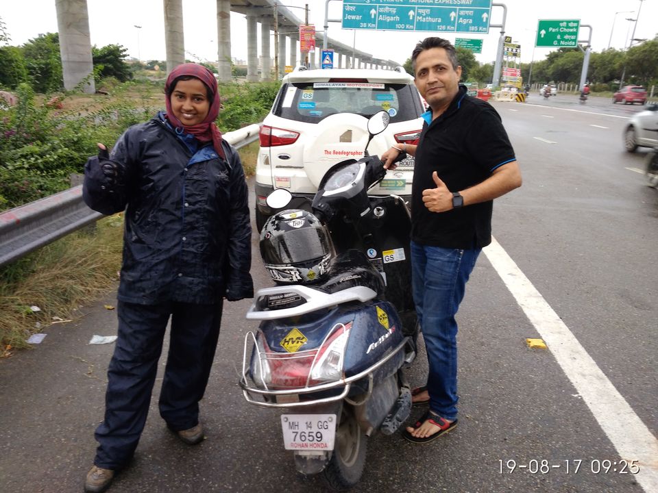 Photo of Kashmir to Kanyakumari (3959 kms) on Gear-less Scooter in Record 130 hrs!!! 14/28 by Nisha Rao