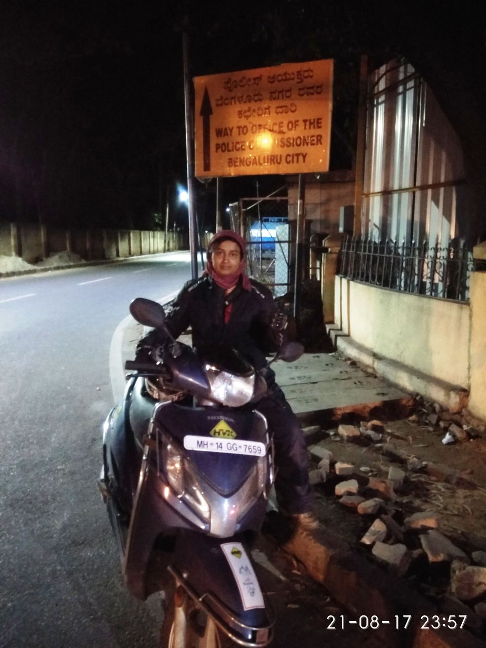 Photo of Kashmir to Kanyakumari (3959 kms) on Gear-less Scooter in Record 130 hrs!!! 23/28 by Nisha Rao