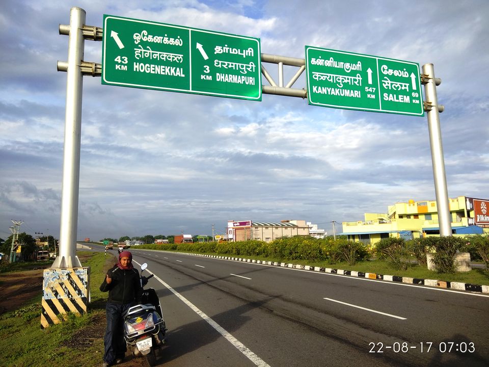 Photo of Kashmir to Kanyakumari (3959 kms) on Gear-less Scooter in Record 130 hrs!!! 24/28 by Nisha Rao