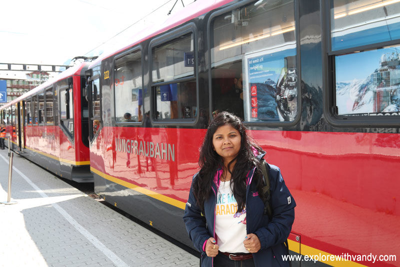 Photo of Complete guide on traveling to Jungfraujoch from Interlaken, Switzerland - Explore With Vandy by Vandana Singh