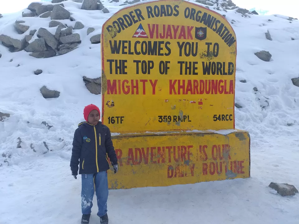 Photo of Khardungla top by Kousik Mukherjee